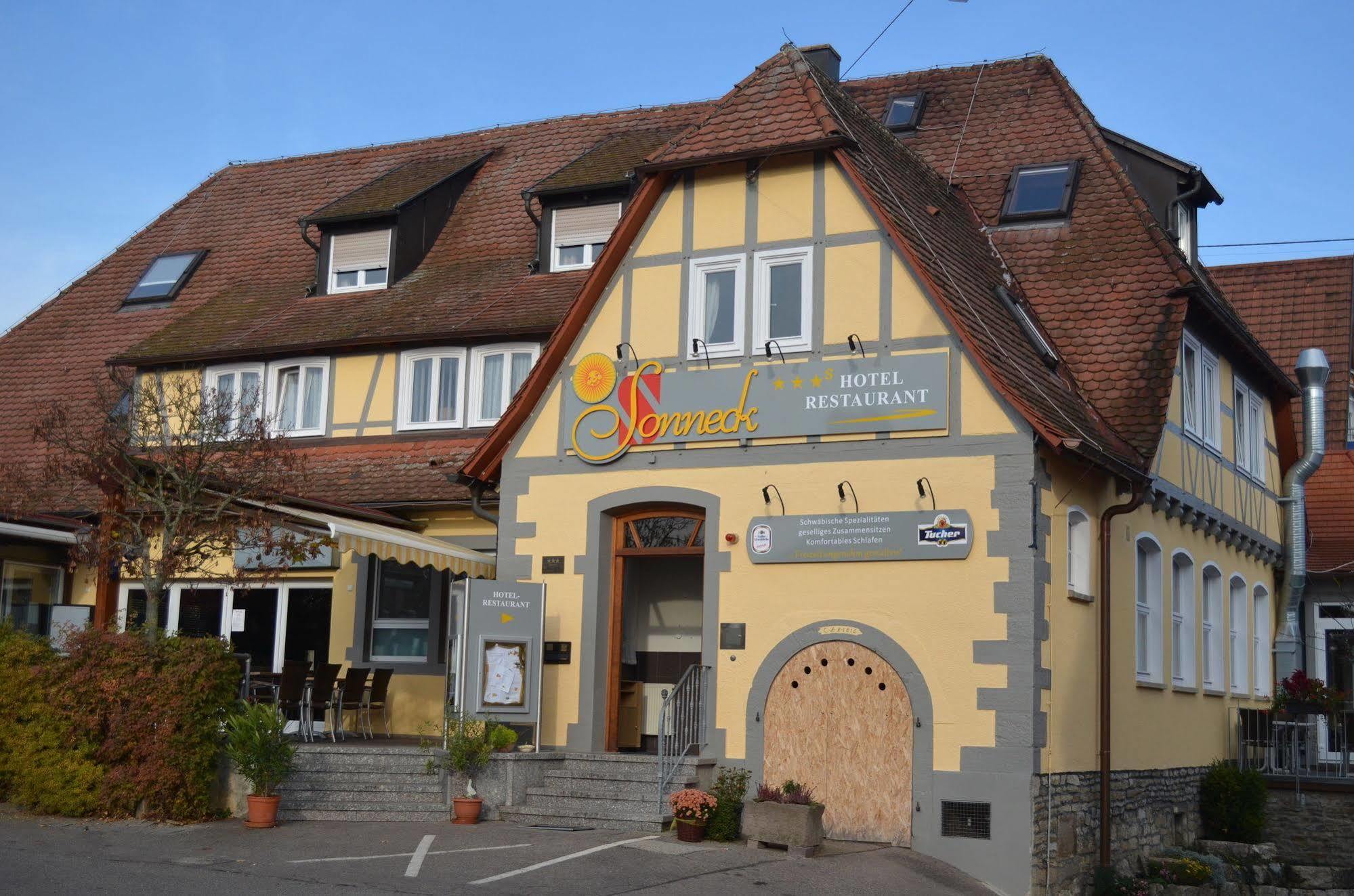 Hotel Sonneck Schwäbisch Hall Eksteriør billede